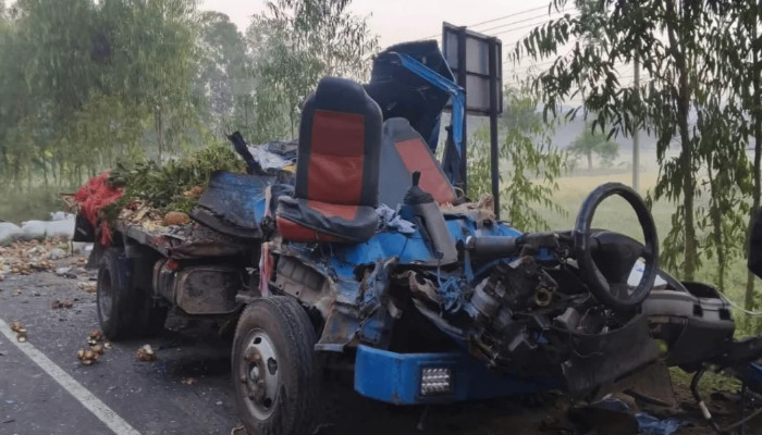 মিরসরাইয়ে চলন্ত গাড়ির পেছনে পিকআপের ধাক্কা, নিহত ১